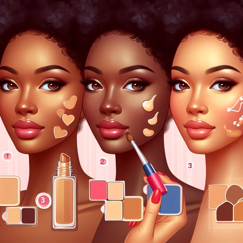 Choose the right color for your foundation